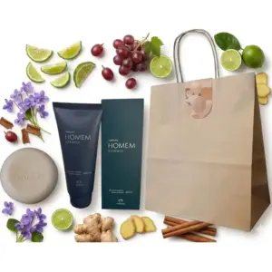 Homem Essence Set Corporal Masculino Jaez Regalos